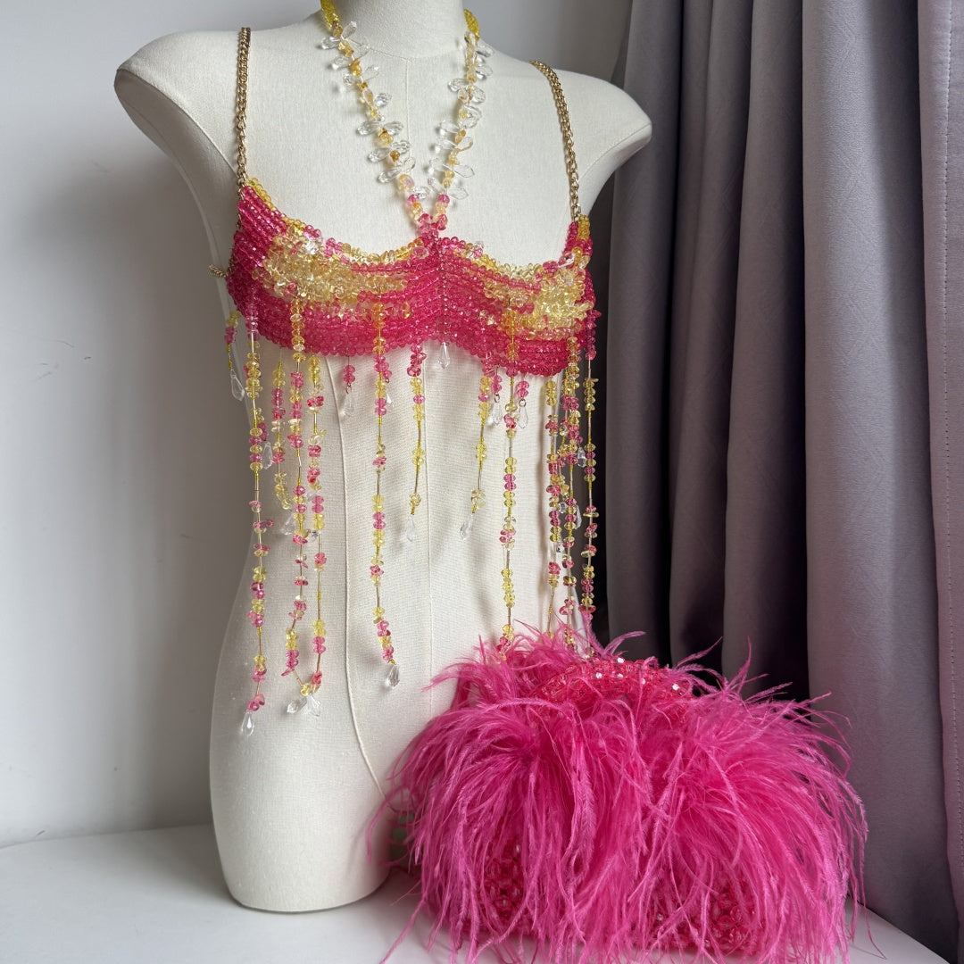 Beaded Body Chain