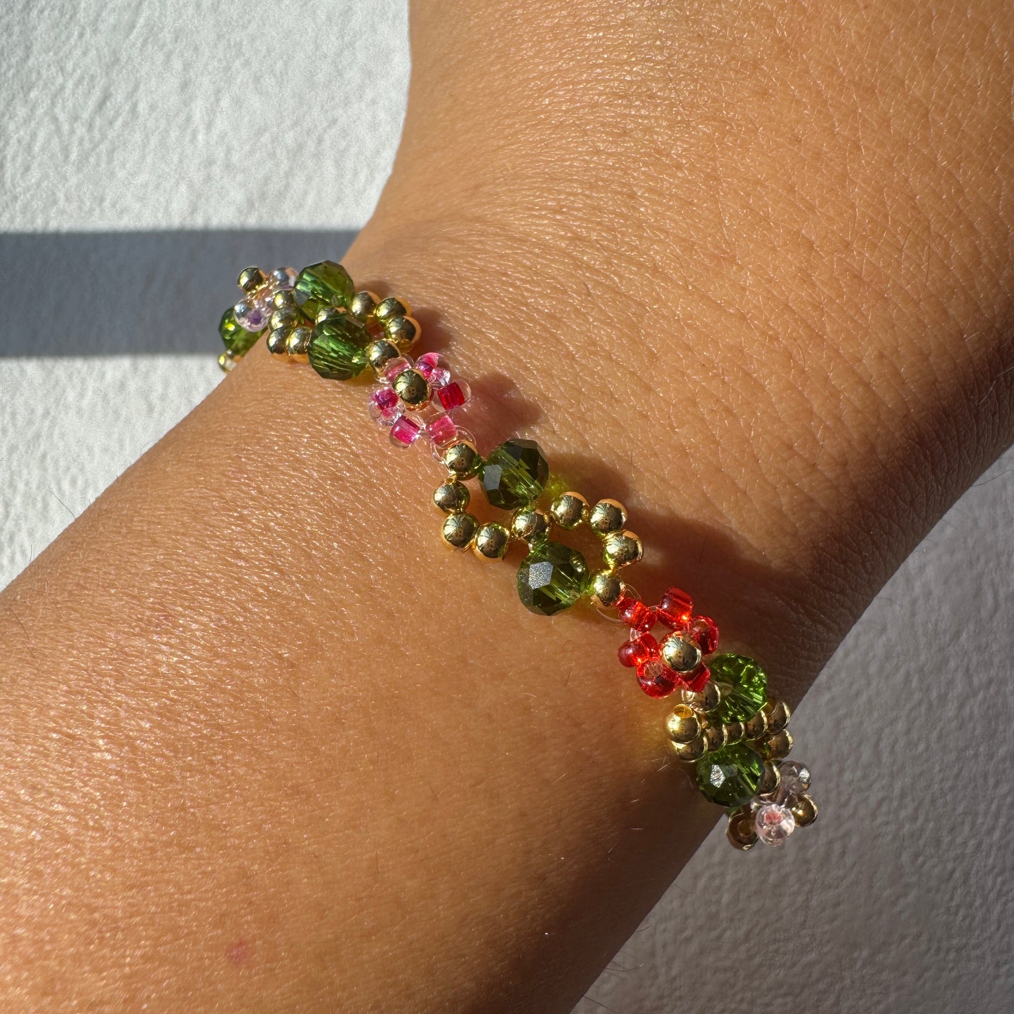 Floral Bracelet Rainbow