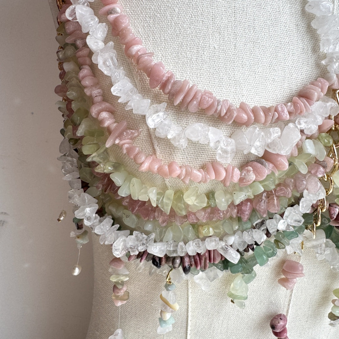 Natural Beaded Tops