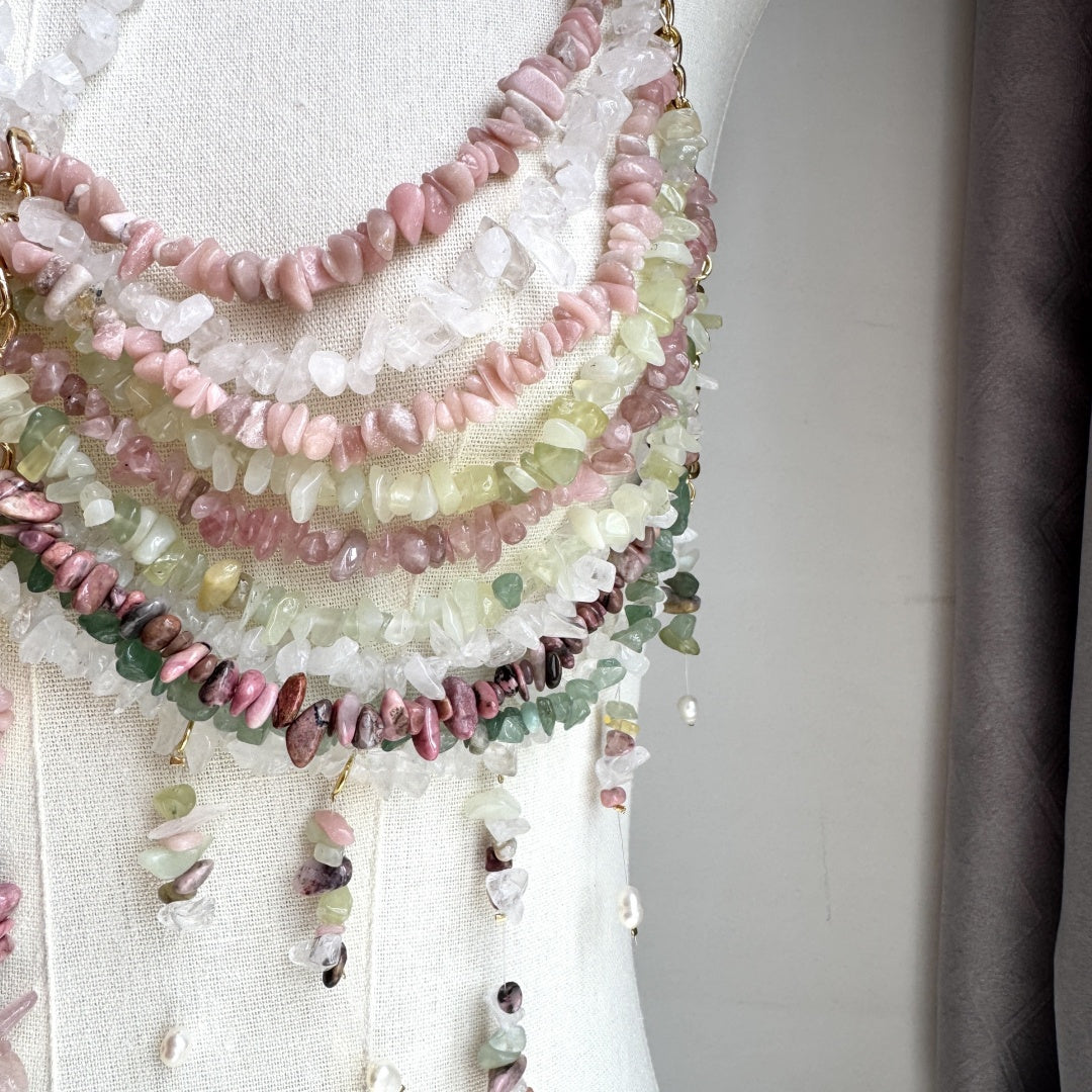 Natural Beaded Tops
