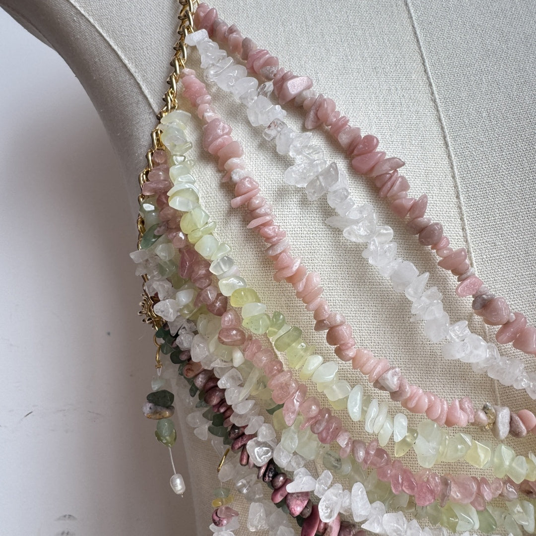 Natural Beaded Tops