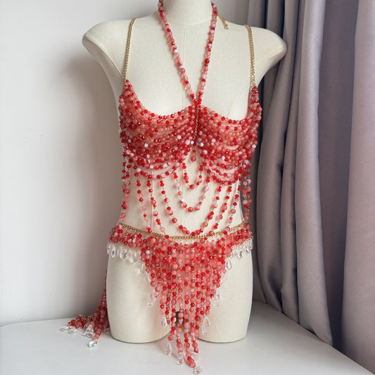 Bikini Bra Top Red