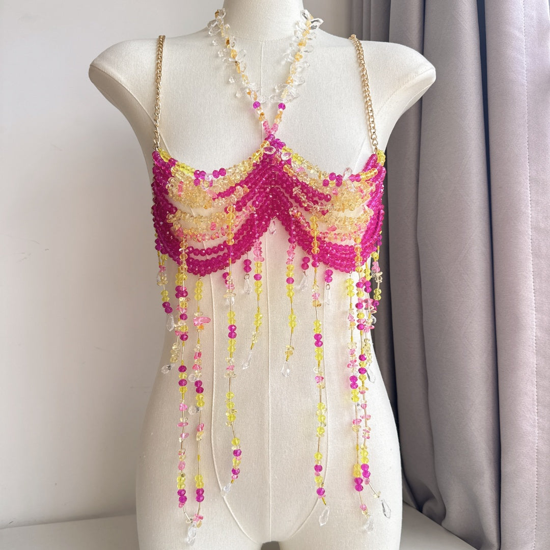 Beaded Body Chain