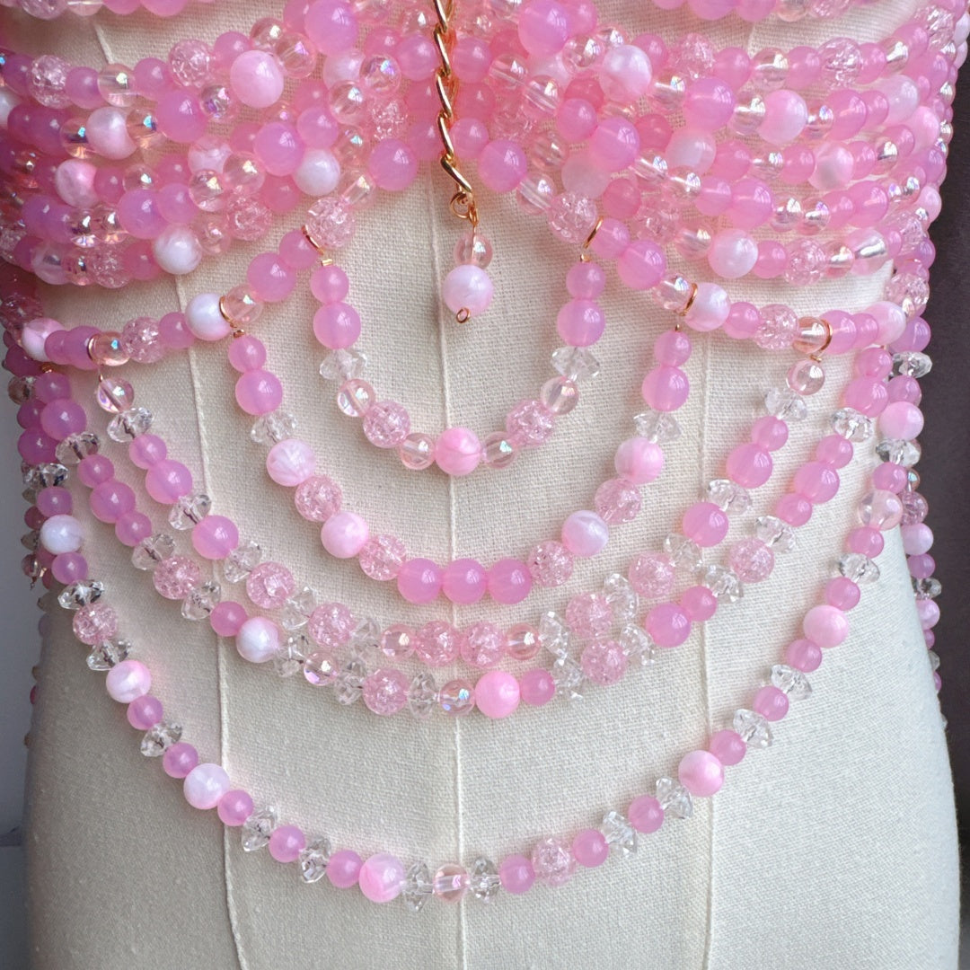 Beaded Body Chain
