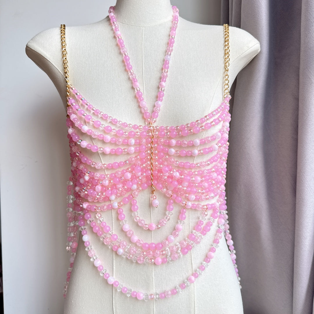 Beaded Body Chain