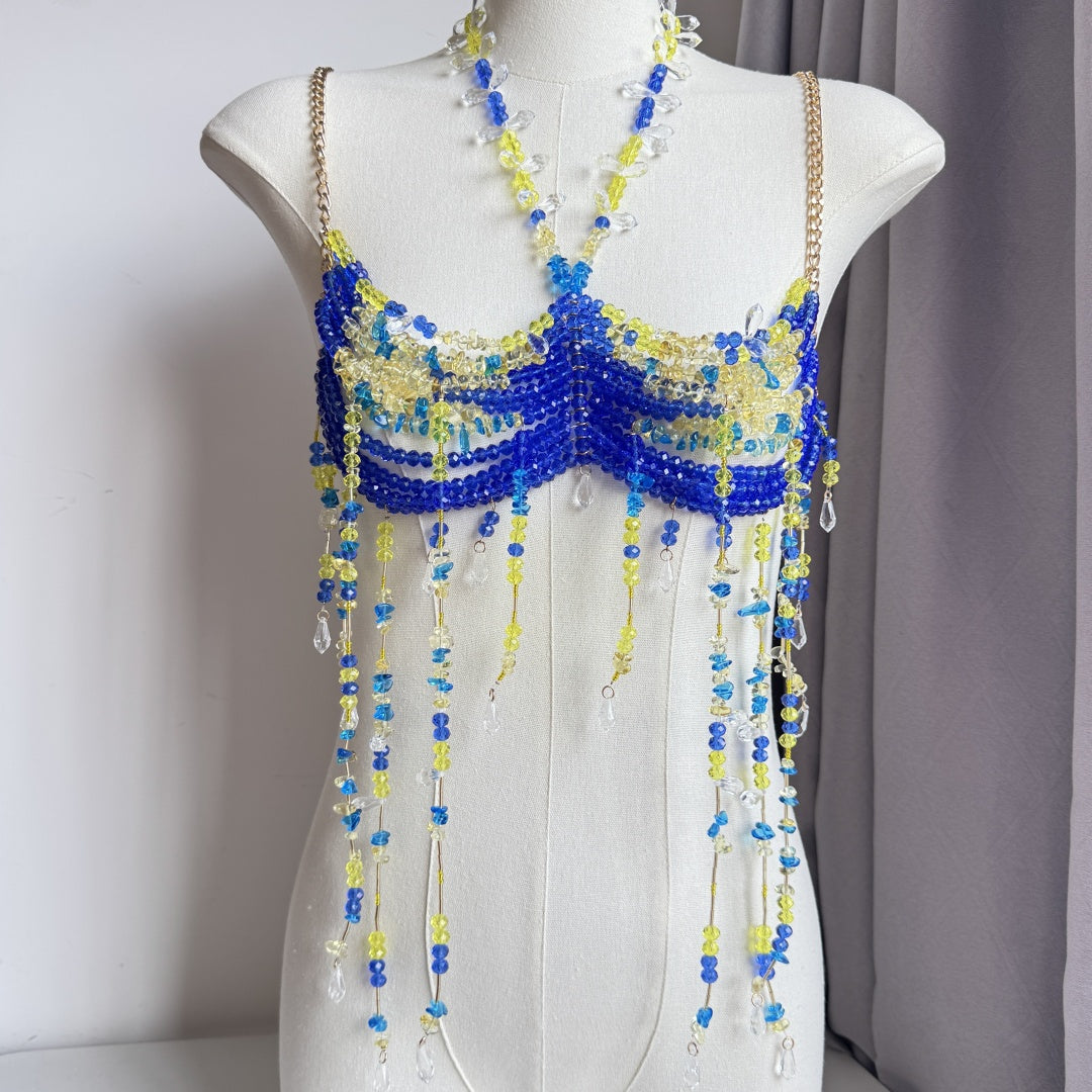 Beaded Body Chain