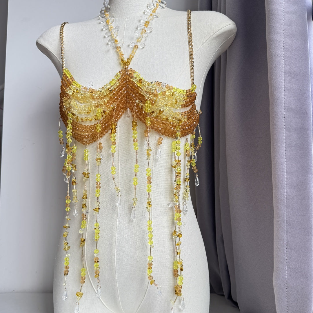 Beaded Body Chain