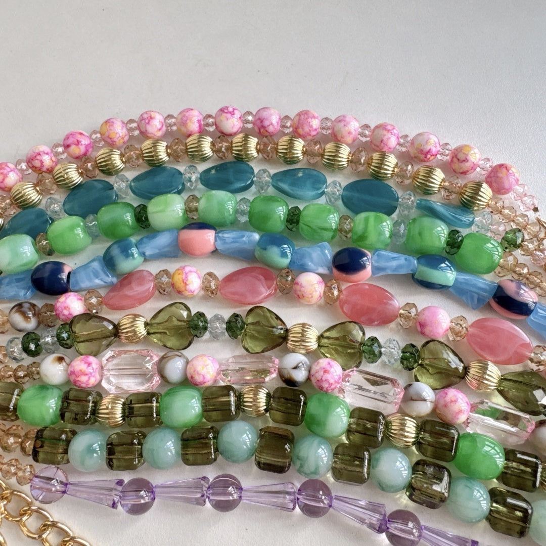 Beaded Body Chain Multi