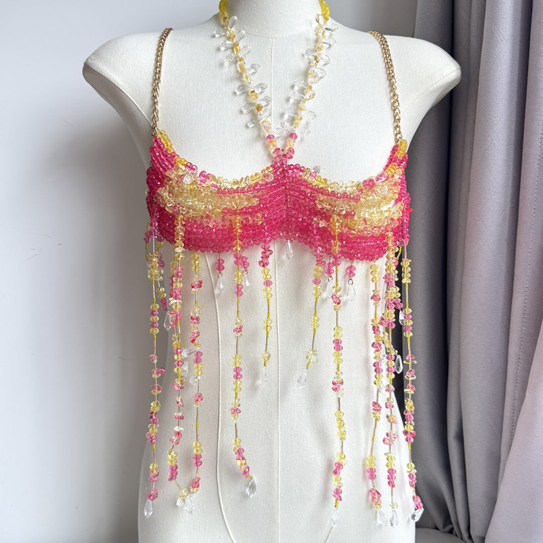 Beaded Body Chain