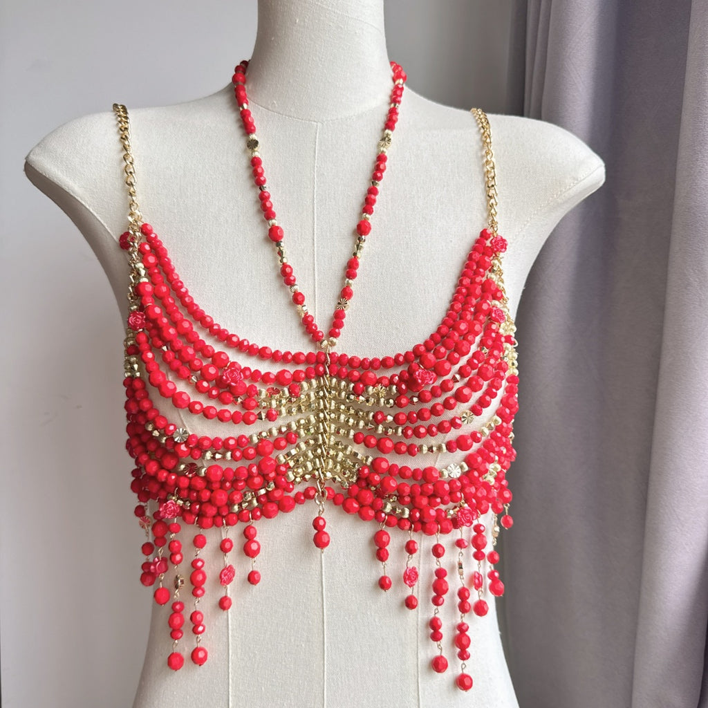 Beaded Body Chain