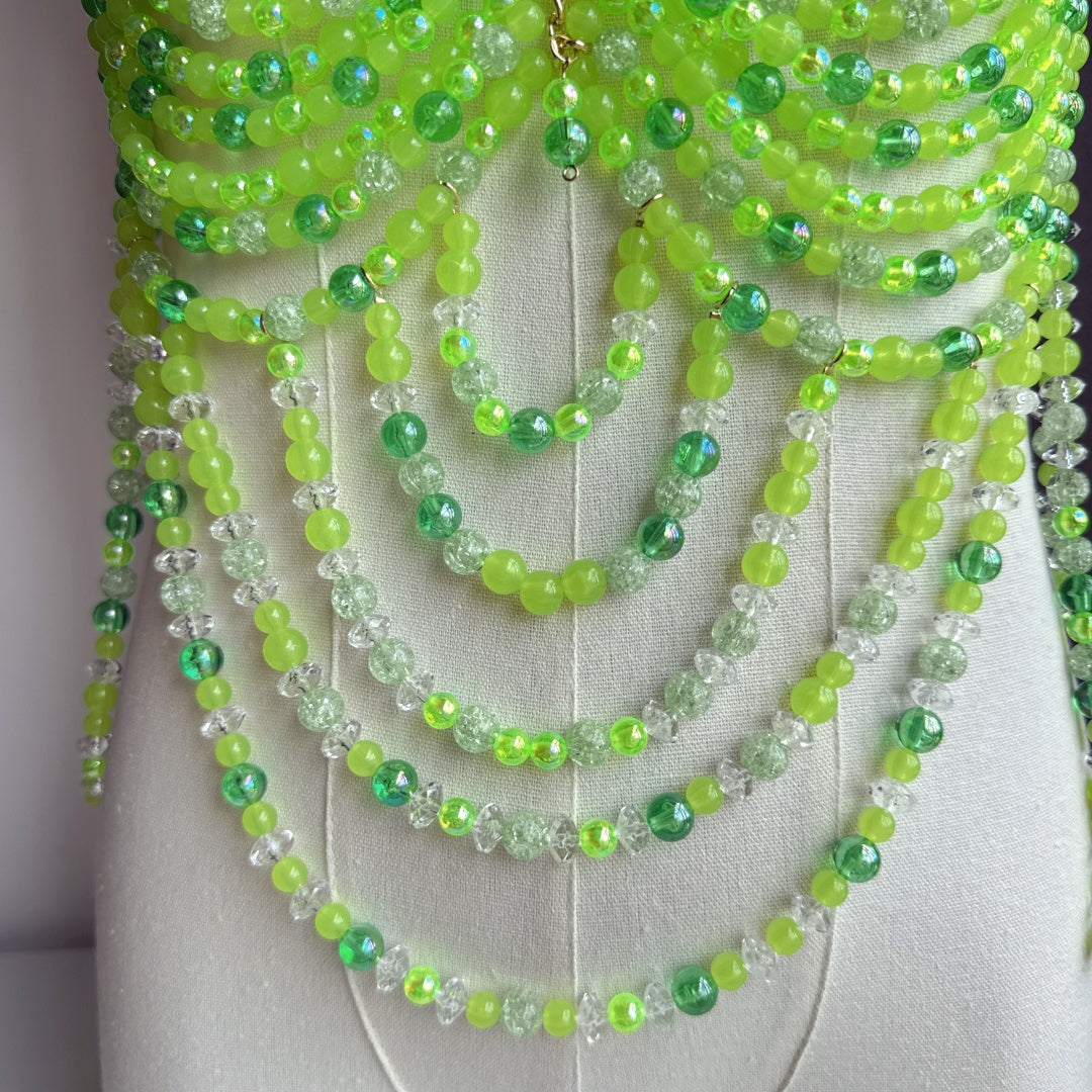 Beaded Body Chain