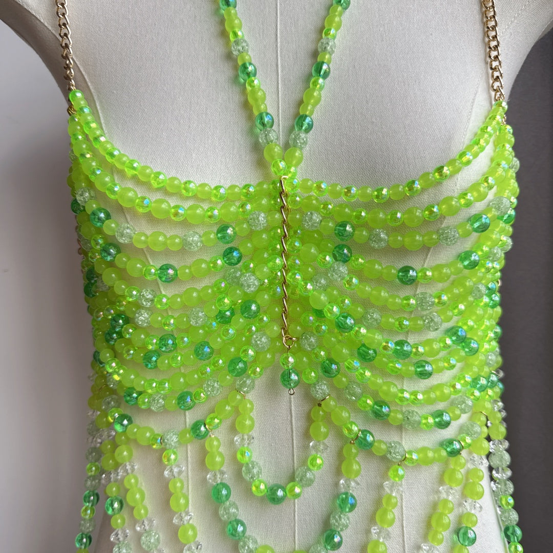 Beaded Body Chain