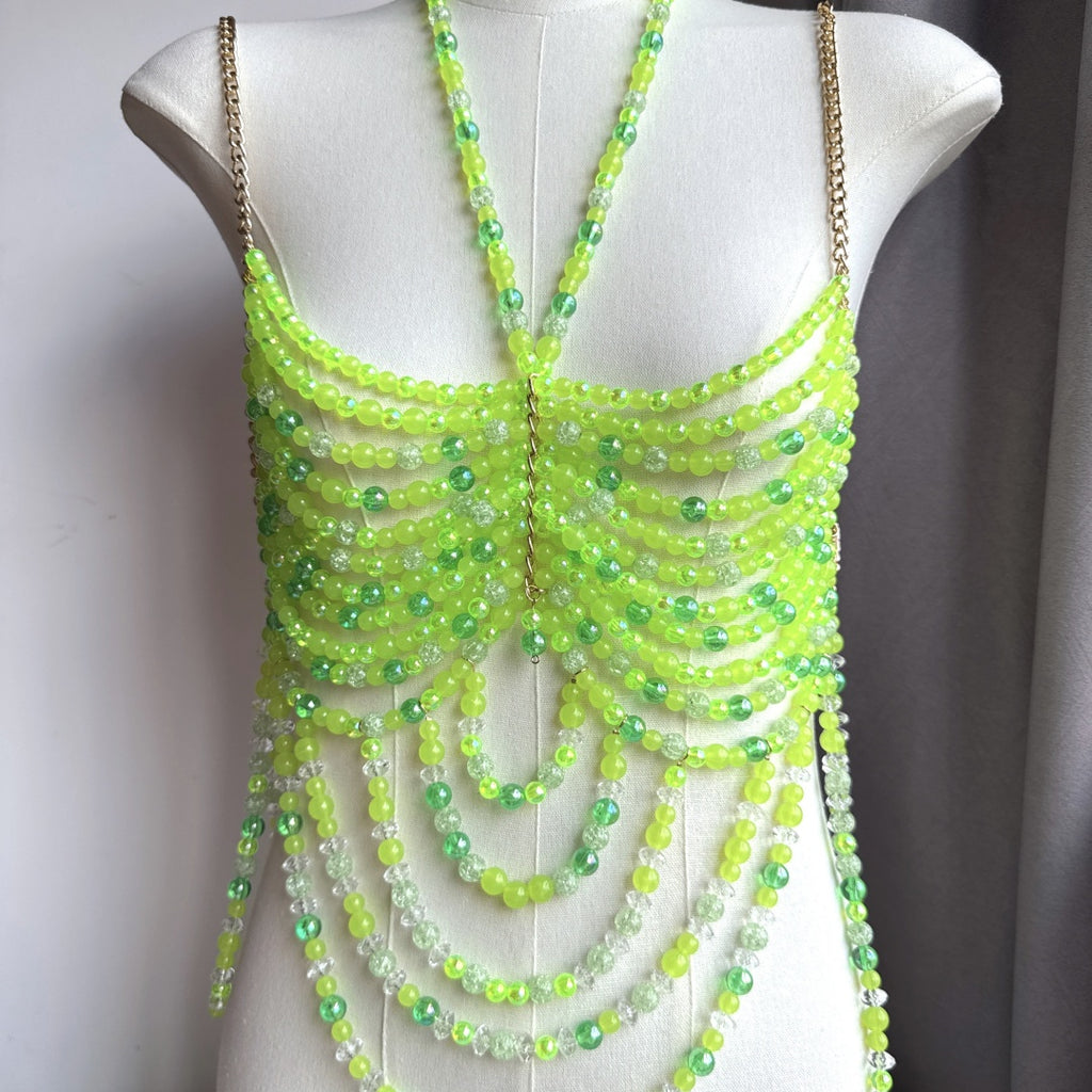 Beaded Body Chain