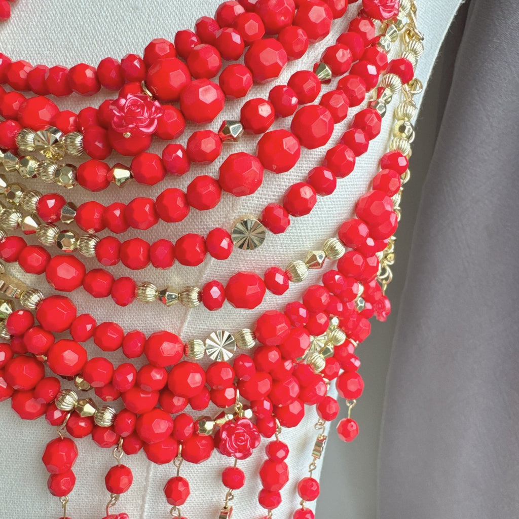Beaded Body Chain