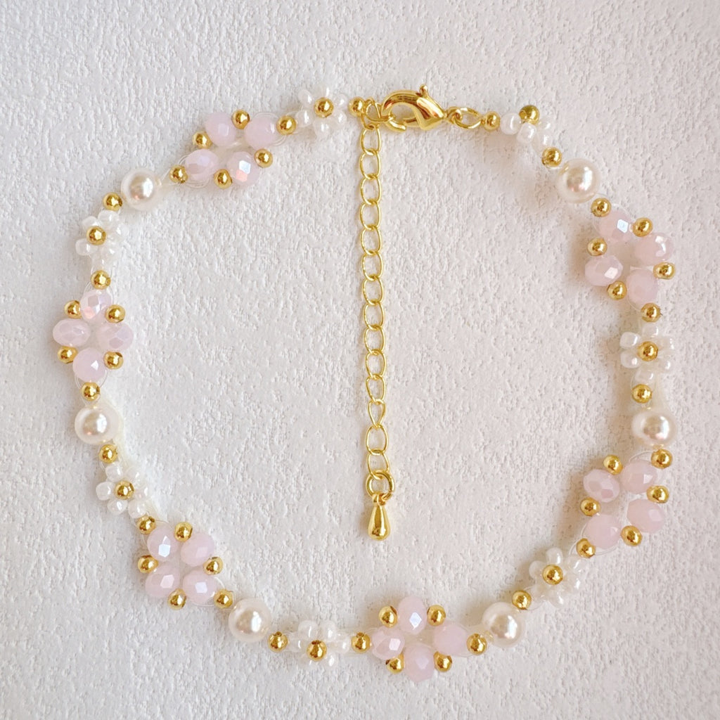 Flower Bracelet Pink