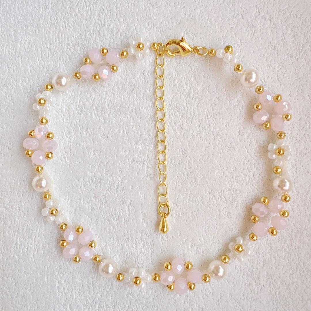 Flower Bracelet Pink